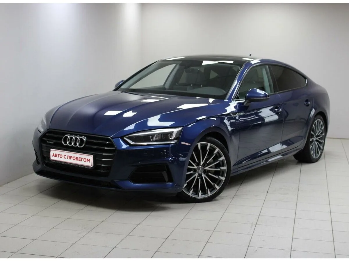 Audi A5, II (F5) 2018 Design фото